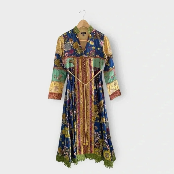 J. Peterman Jaisalmer Dress Sz 0 - Picture 1 of 7
